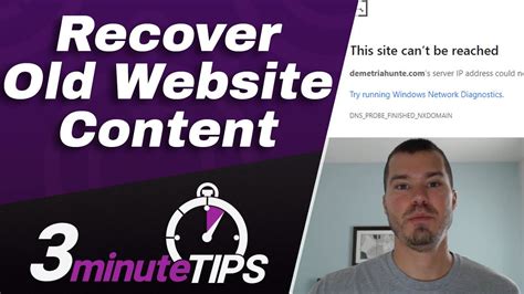 recover old websites